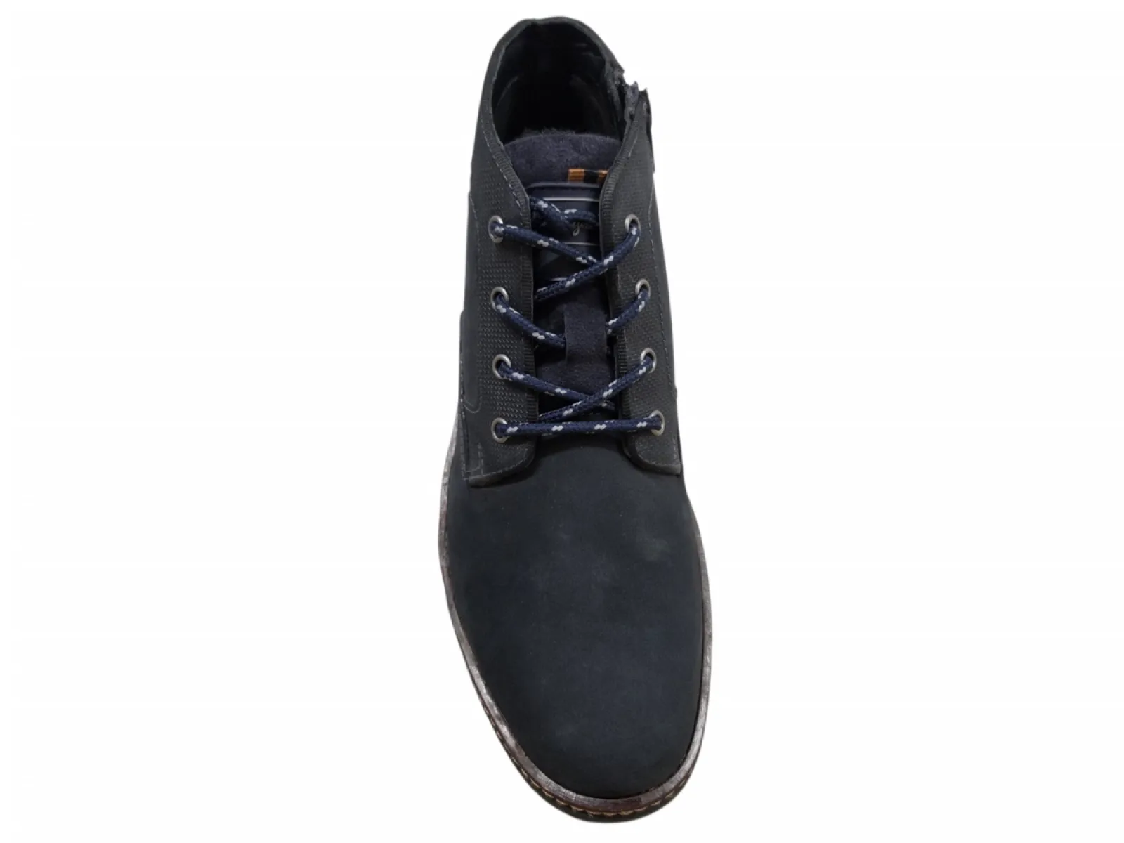 Australian Australian Daryl S00 Blue Veterschoenen Halfhoog Blauw Nubuck Heren