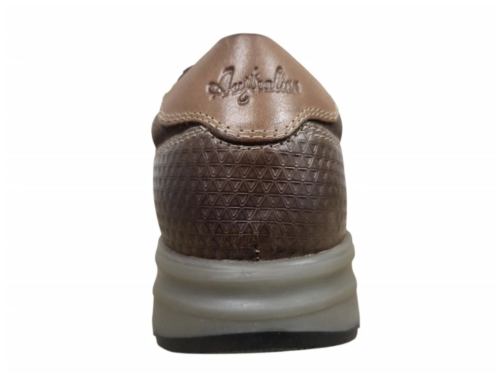 Australian Australian Discover L62 Taupe Brown Tan Sneakers Taupe Leer Combi Heren