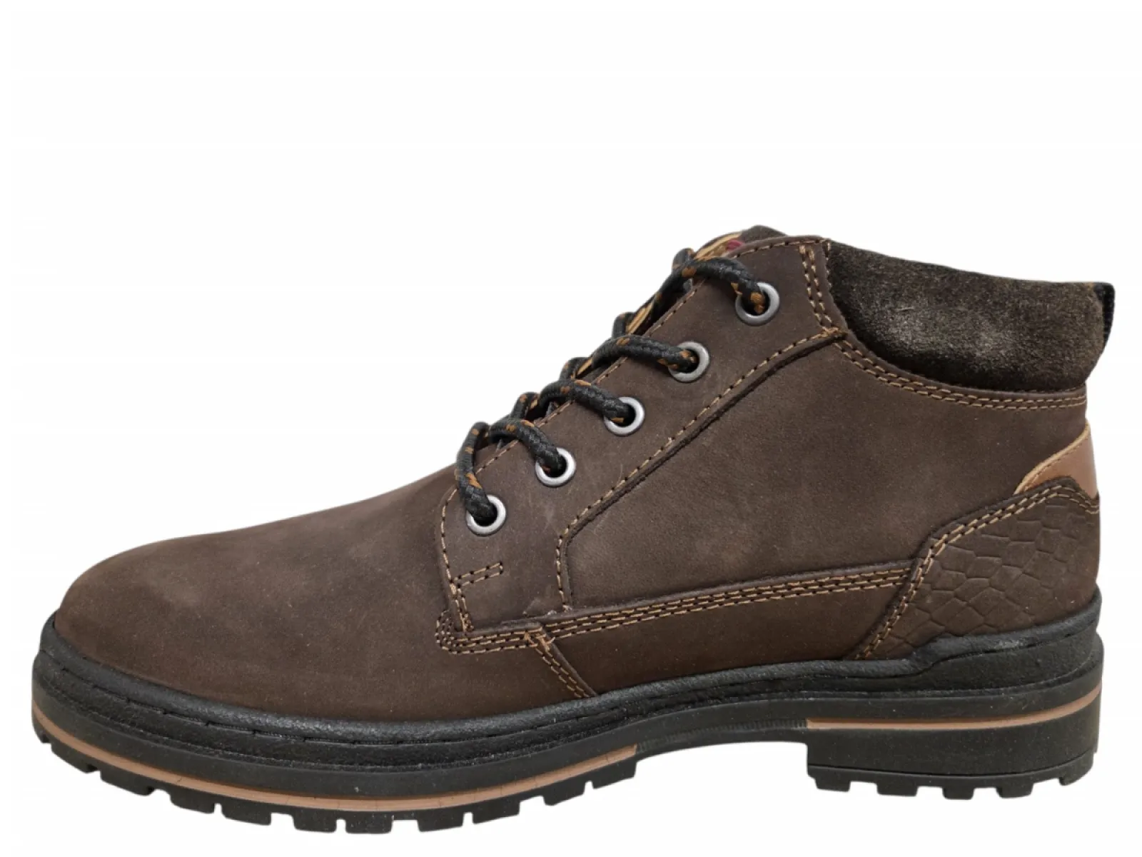 Australian Australian Middelburg D47 brown Veterboots Bruin Nubuck Heren