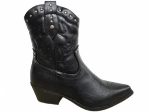 Bridge Bridge 26238415 Black Cowboy Boots Zwart Synthetisch Dames