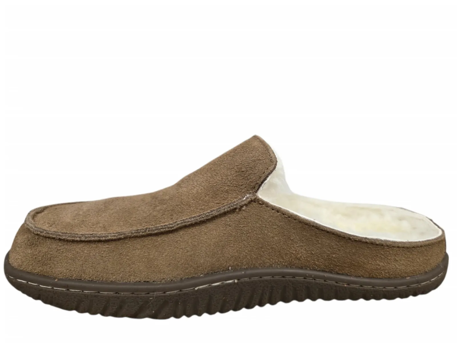 Fellhof Fellhof 3540 Cognac Pantoffels Dichte Sloffen Cognac Suede Heren