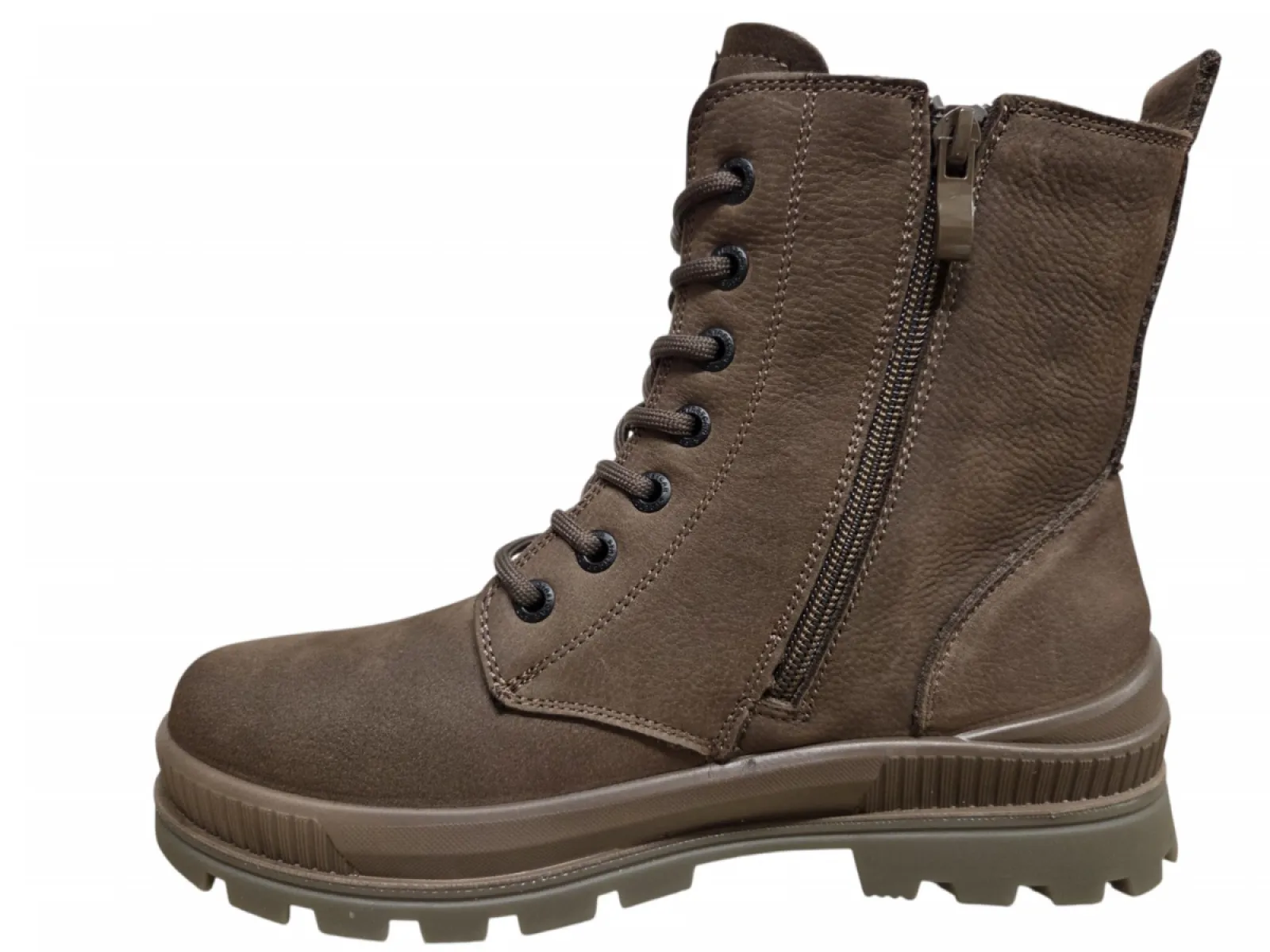 G Comfort G Comfort P-1217BS Brown Oil Nubuck Veterboots Bruin Nubuck Dames