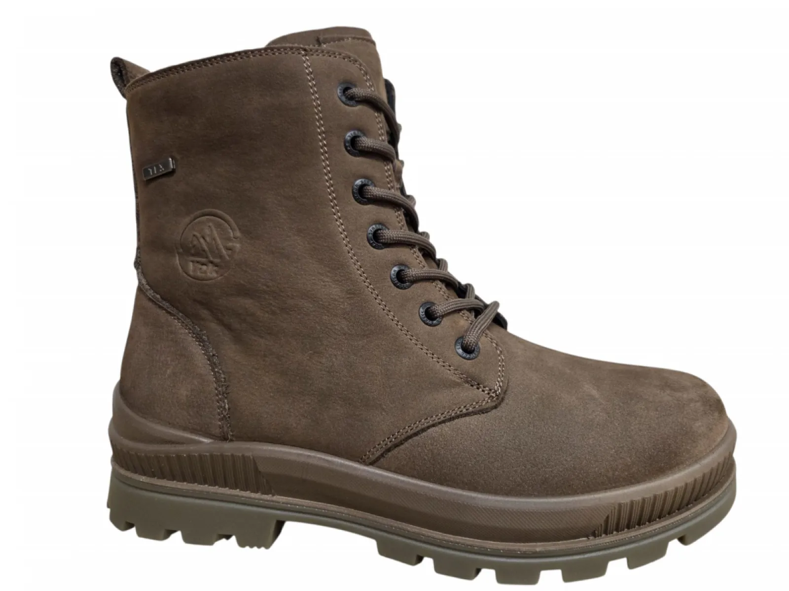 G Comfort G Comfort P-1217BS Brown Oil Nubuck Veterboots Bruin Nubuck Dames