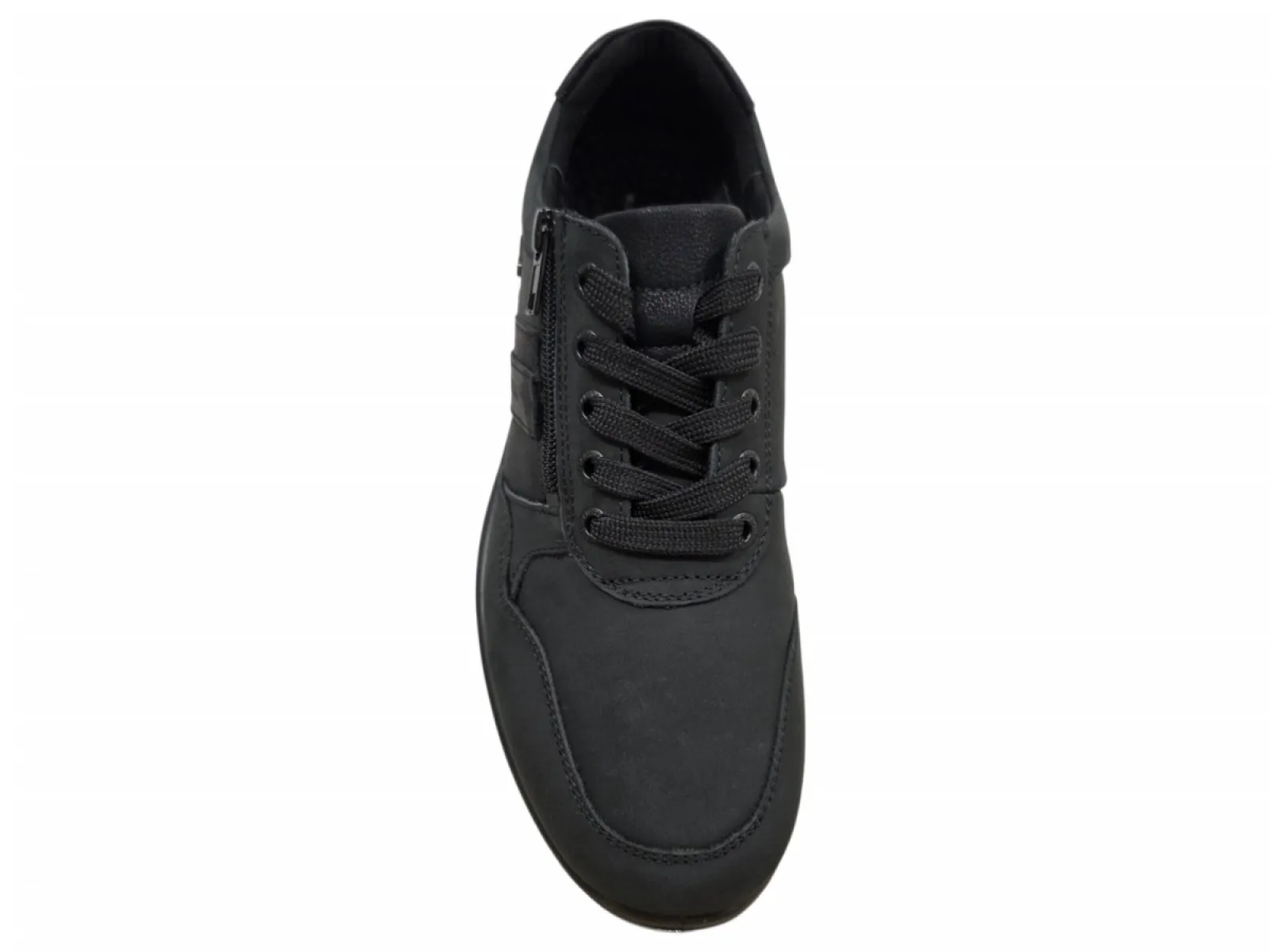 G Comfort G Comfort R-1292SC Black Veterschoenen Zwart Nubuck Tex Heren