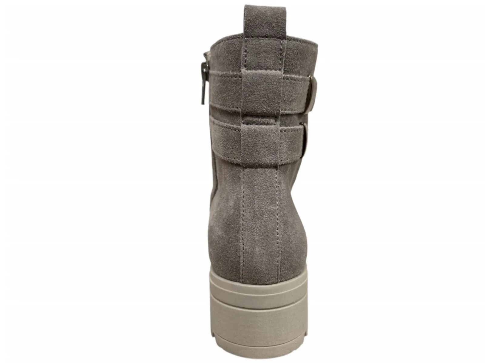 Gabor Gabor 8027.02.004 Veterboots Beige/Grijs Suede Dames