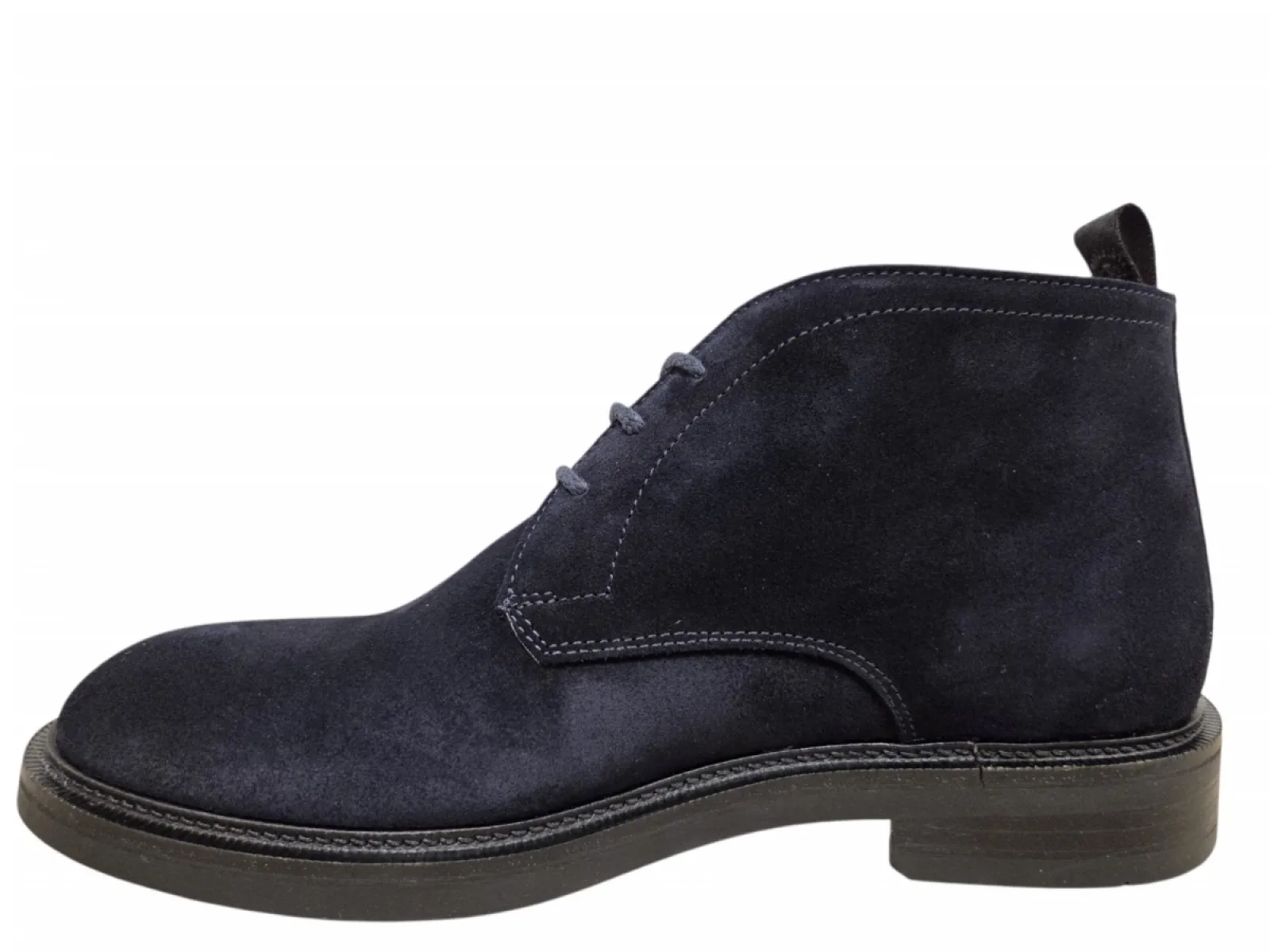 Giorgio Giorgio 4630706 Boy 188 navy Halfhoge Veterschoenen Blauw Suede Heren