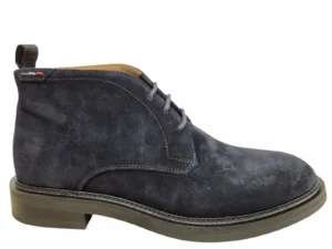 Giorgio Giorgio 4630706 Boy 188 navy Halfhoge Veterschoenen Blauw Suede Heren