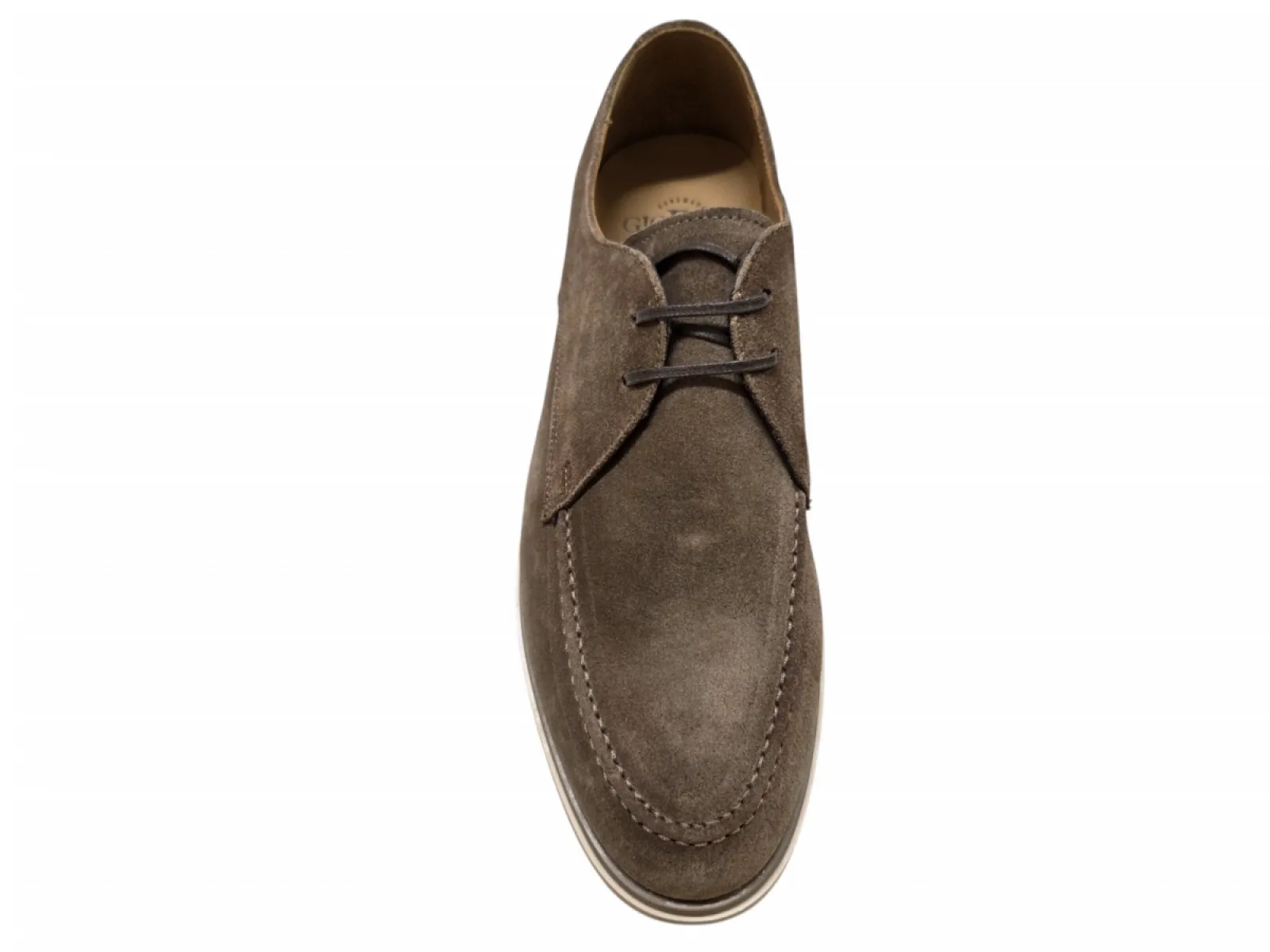 Giorgio Giorgio 5641304 Boy 158 Douglas Halfhoge Veterschoenen Beige Suede Heren
