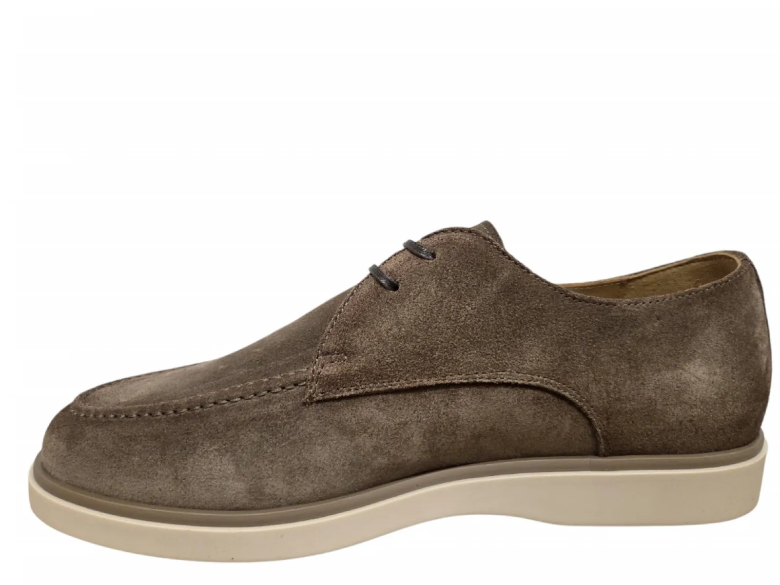 Giorgio Giorgio 5641304 Boy 158 Douglas Halfhoge Veterschoenen Beige Suede Heren