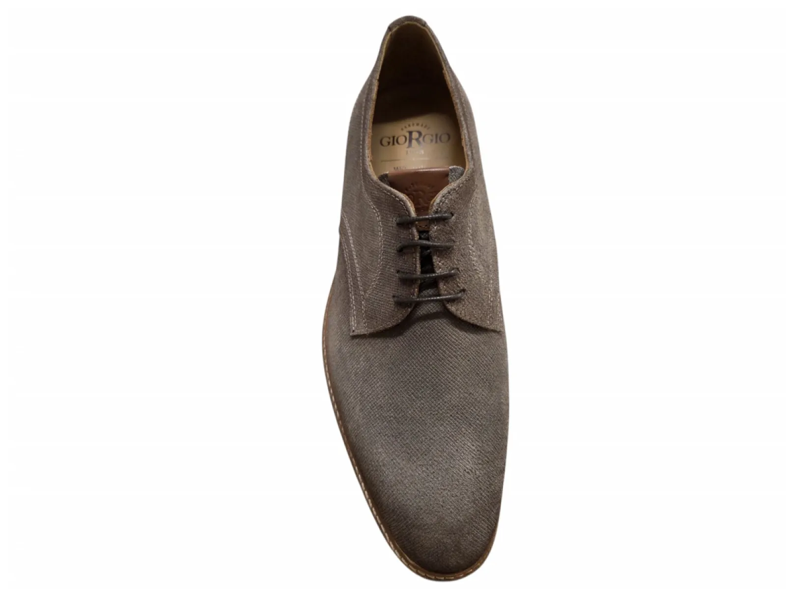 Giorgio Giorgio 8581641 Daytona 77 mud Nette Veterschoenen Taupe Suede Heren