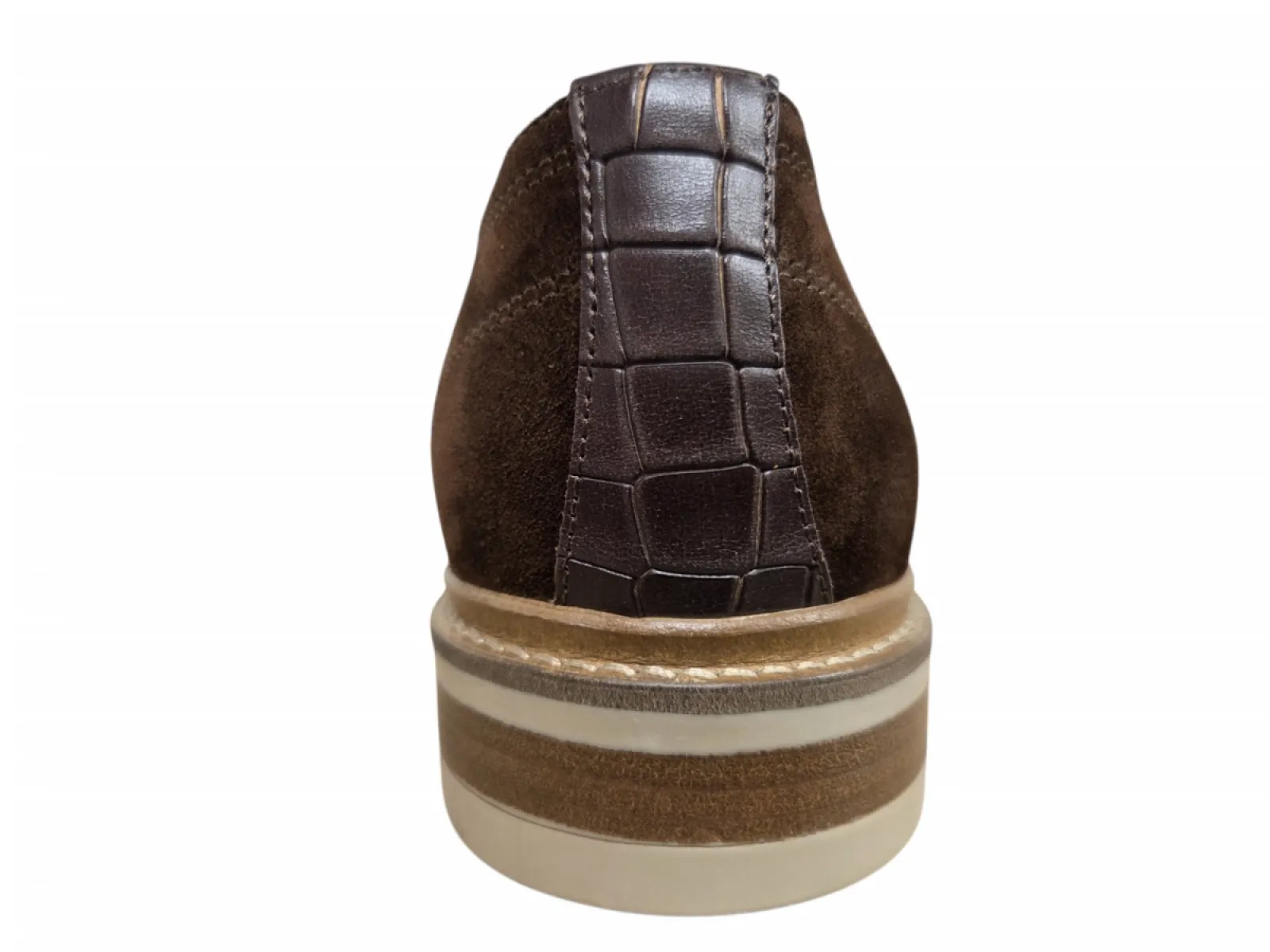 Giorgio Giorgio 8581645 Light-boy 211 chocolade Nette Veterschoenen Bruin Suede Heren Breedtemaat H