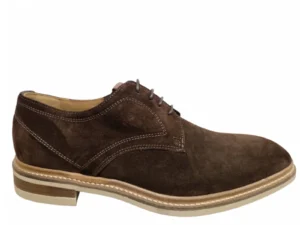 Giorgio Giorgio 8581645 Light-boy 211 chocolade Nette Veterschoenen Bruin Suede Heren Breedtemaat H