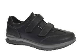 Grisport Grisport GRI 43029 Black 01 Klittenbandschoenen Zwart Leer Heren