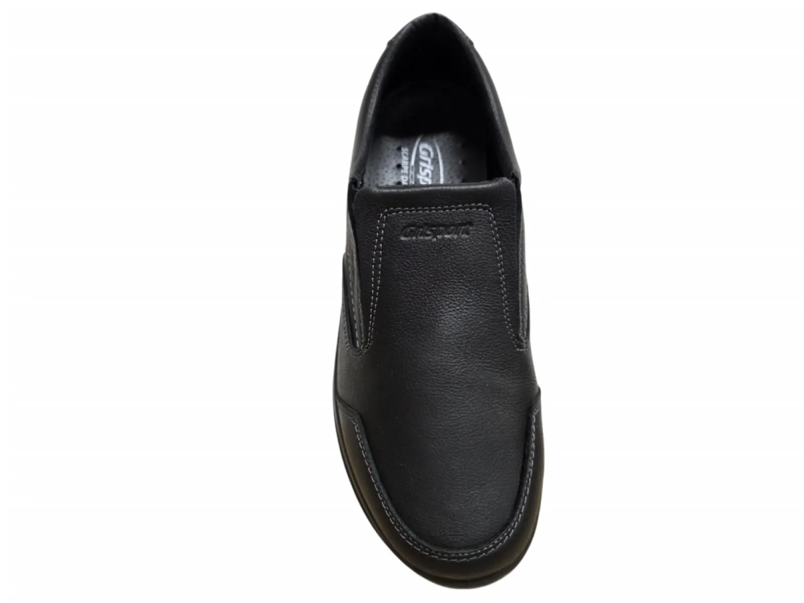 Grisport Grisport Gri 8615 zwart Instappers Zwart Leer Heren