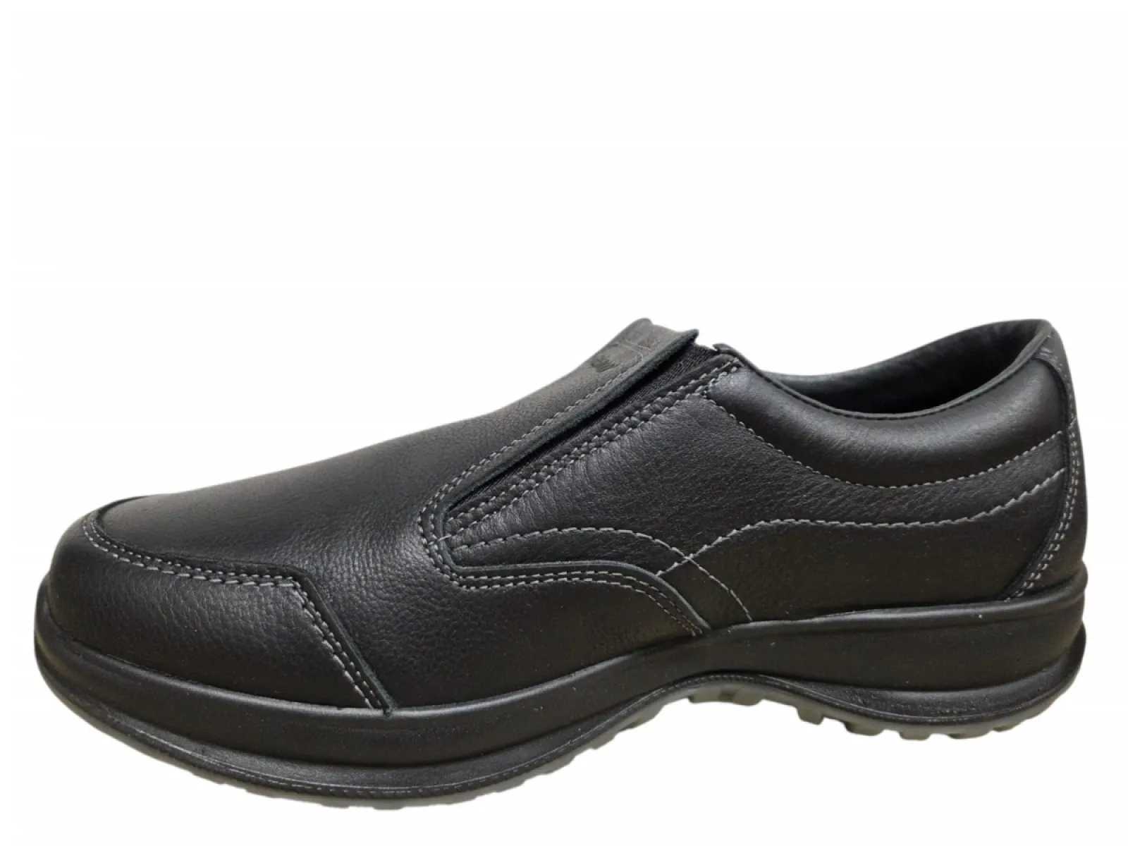 Grisport Grisport Gri 8615 zwart Instappers Zwart Leer Heren