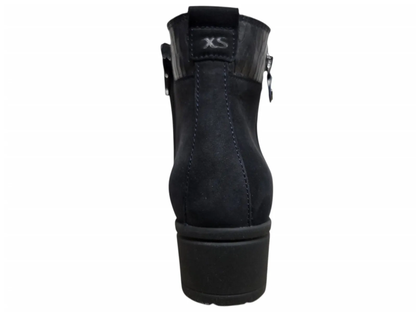 Hartjes Hartjes 172.0247/24 47.47 Enkellaarzen Blauw Nubuck Dames Breedtemaat H