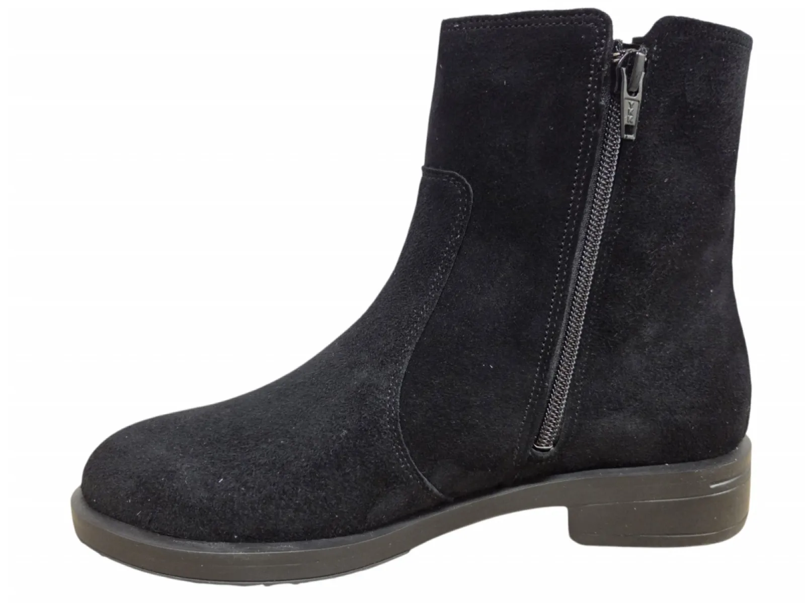 Hartjes Hartjes 172.1315/30 01.00 G Enkellaarzen Zwart Suede Dames