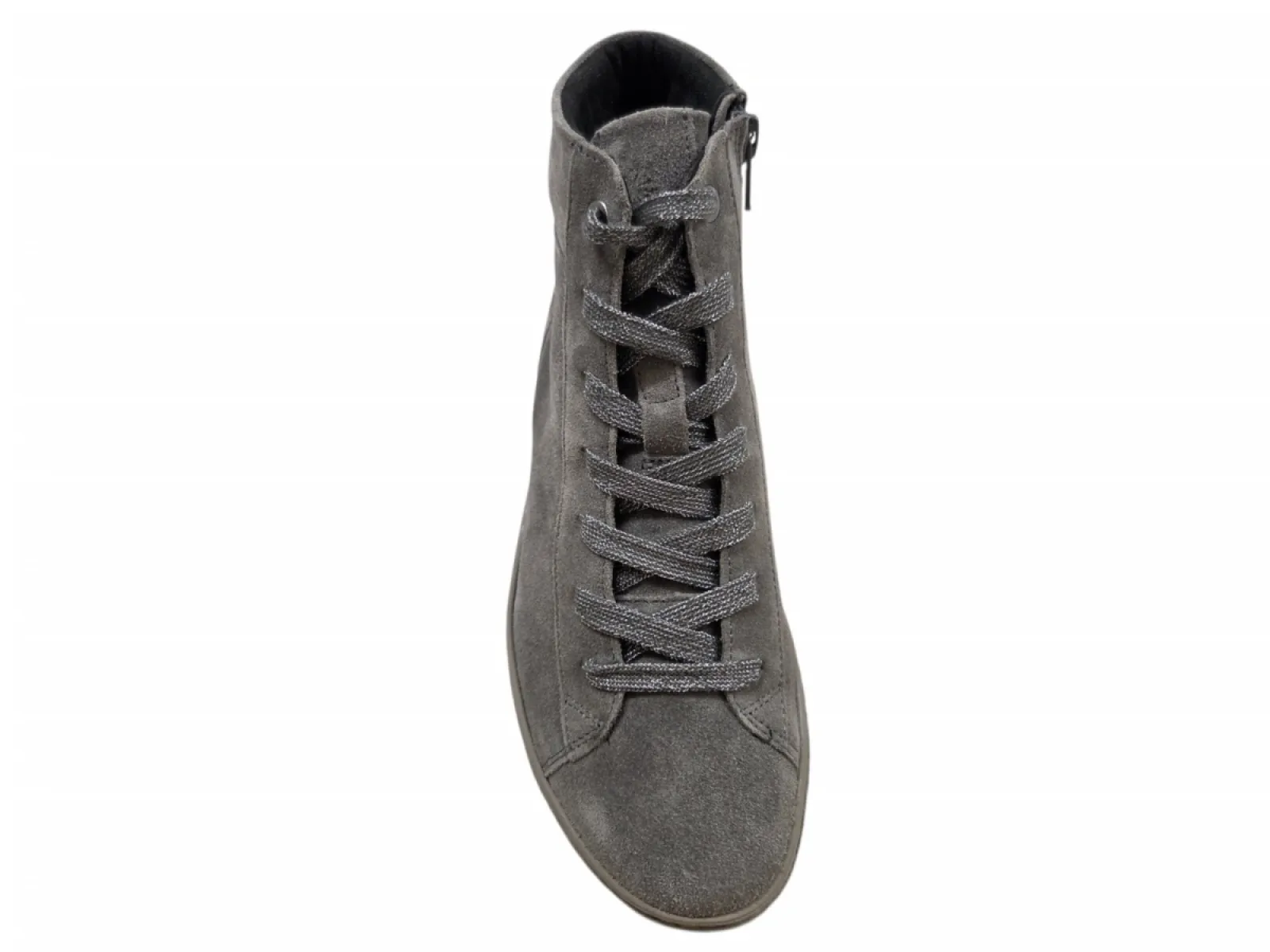 Hartjes Hartjes 172.1404/30 70.00 Veterschoenen Groen Suede Dames Breedtemaat H