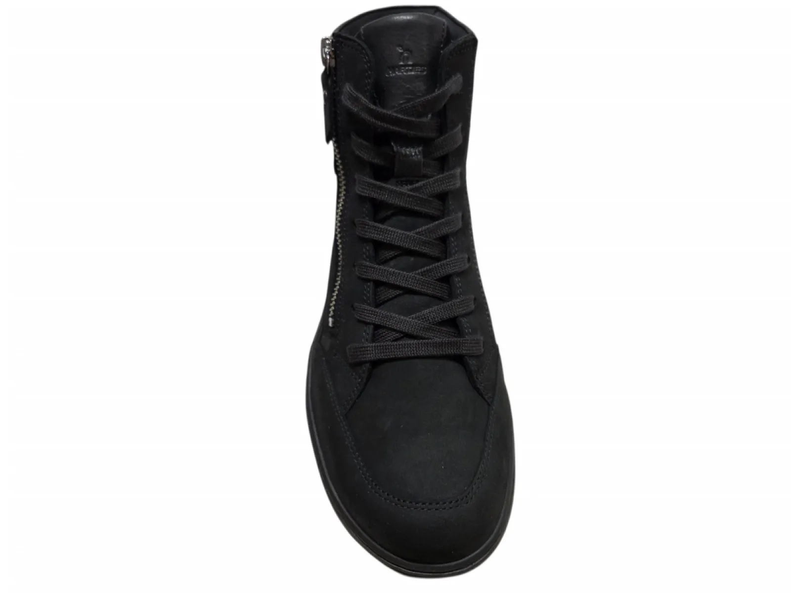 Hartjes Hartjes 172.1708/21 01.01 K Veterschoenen Halfhoog Zwart Nubuck Dames Breedtemaat K