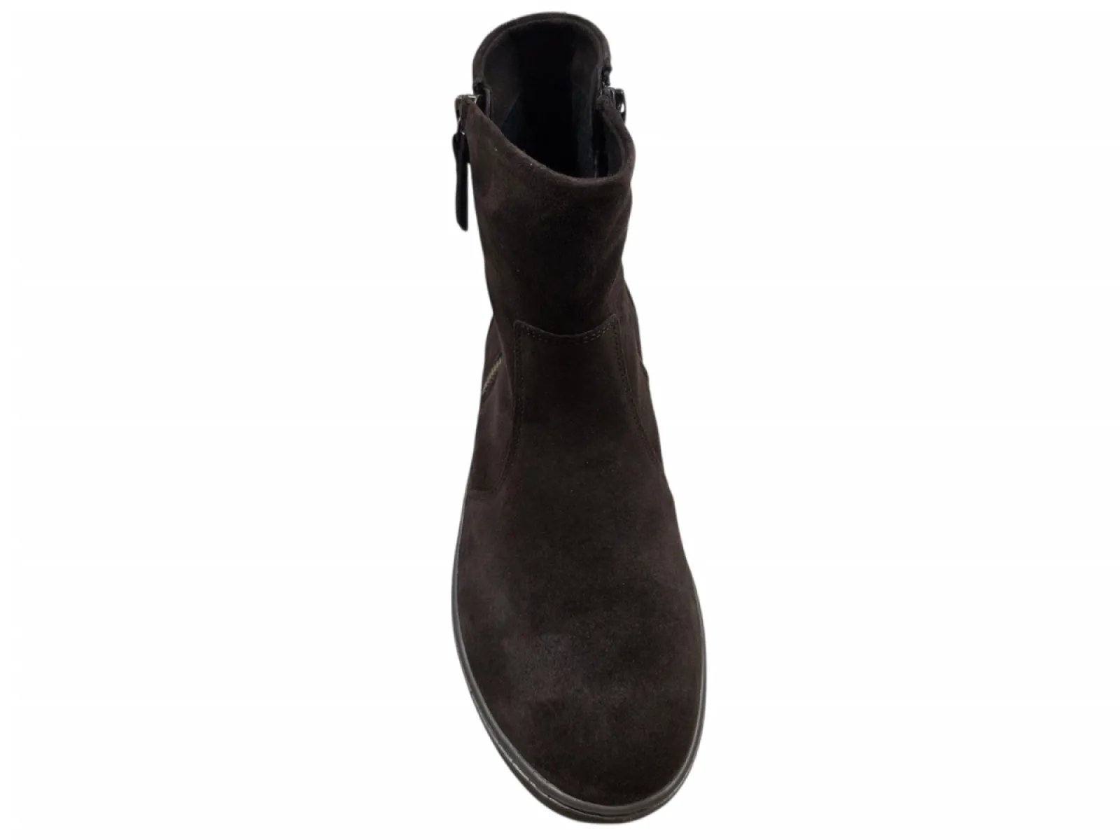 Hartjes Hartjes 172.1709/30 77.00 K Soul Enkellaarzen Bruin Suede Dames Breedtemaat K