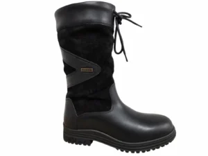 Horka Horka Greenwich Zwart 146270 Outdoor Laarzen Zwart Leer en Suede Dames
