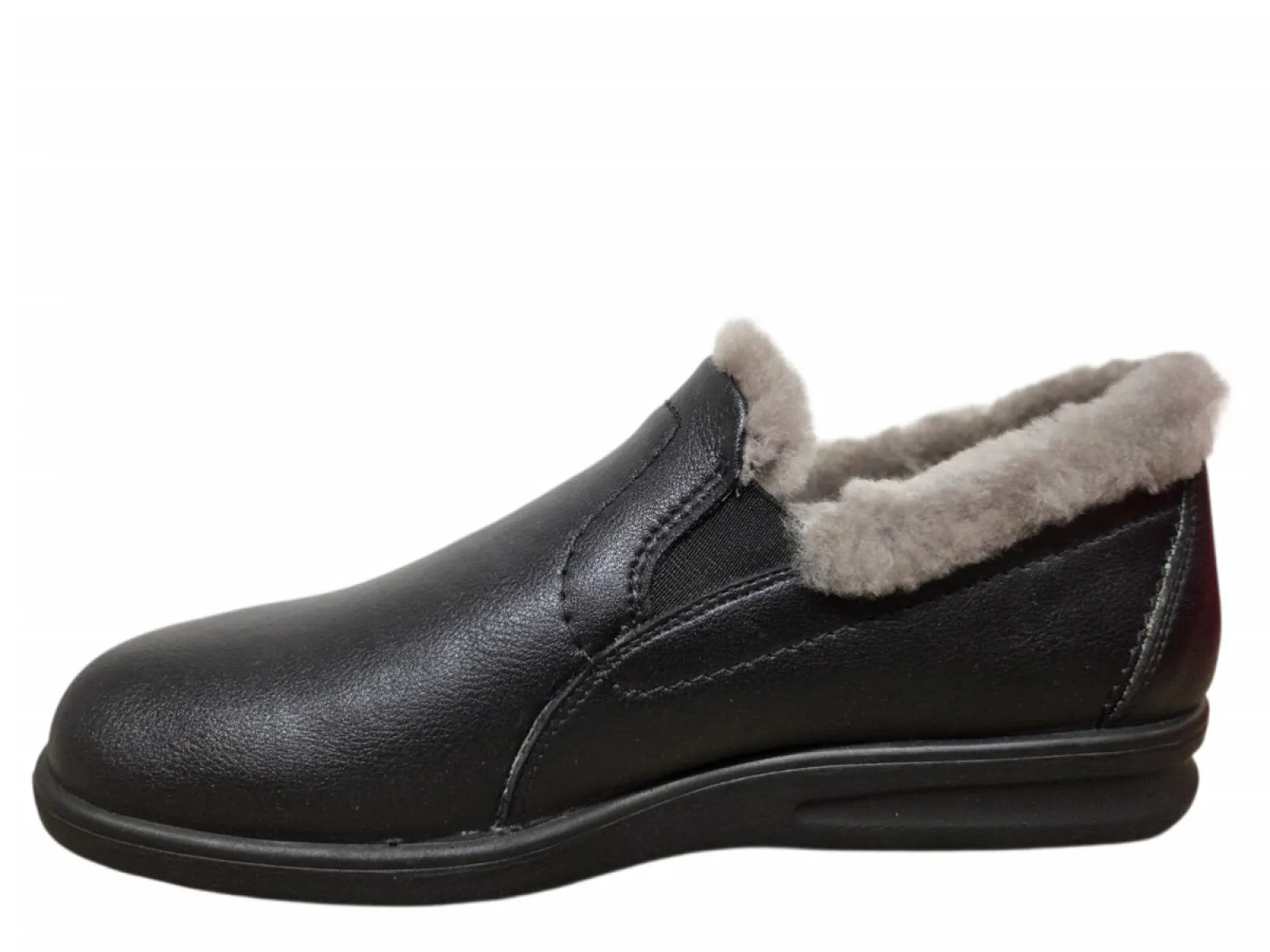 Josef Seibel Josef Seibel Belfort 67 Black Pantoffels Gesloten Sloffen Zwart Leer Heren