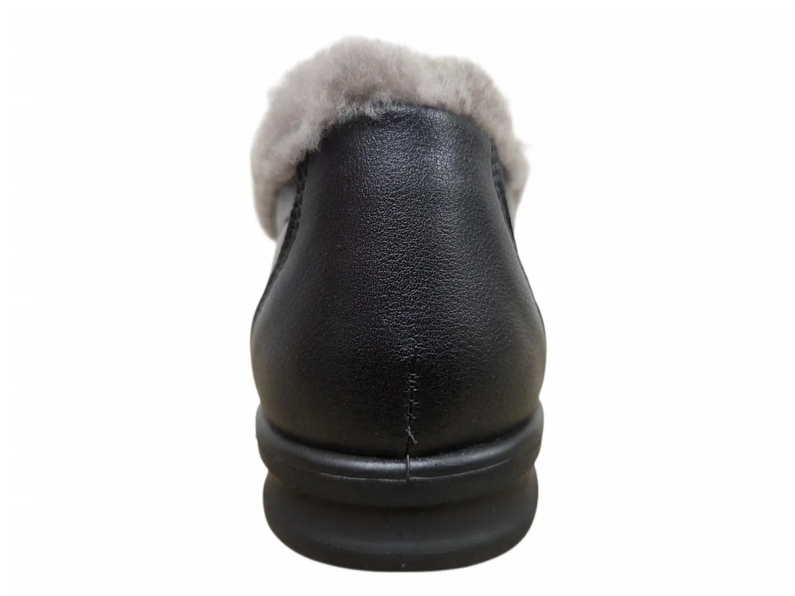 Josef Seibel Josef Seibel Belfort 67 Black Pantoffels Gesloten Sloffen Zwart Leer Heren