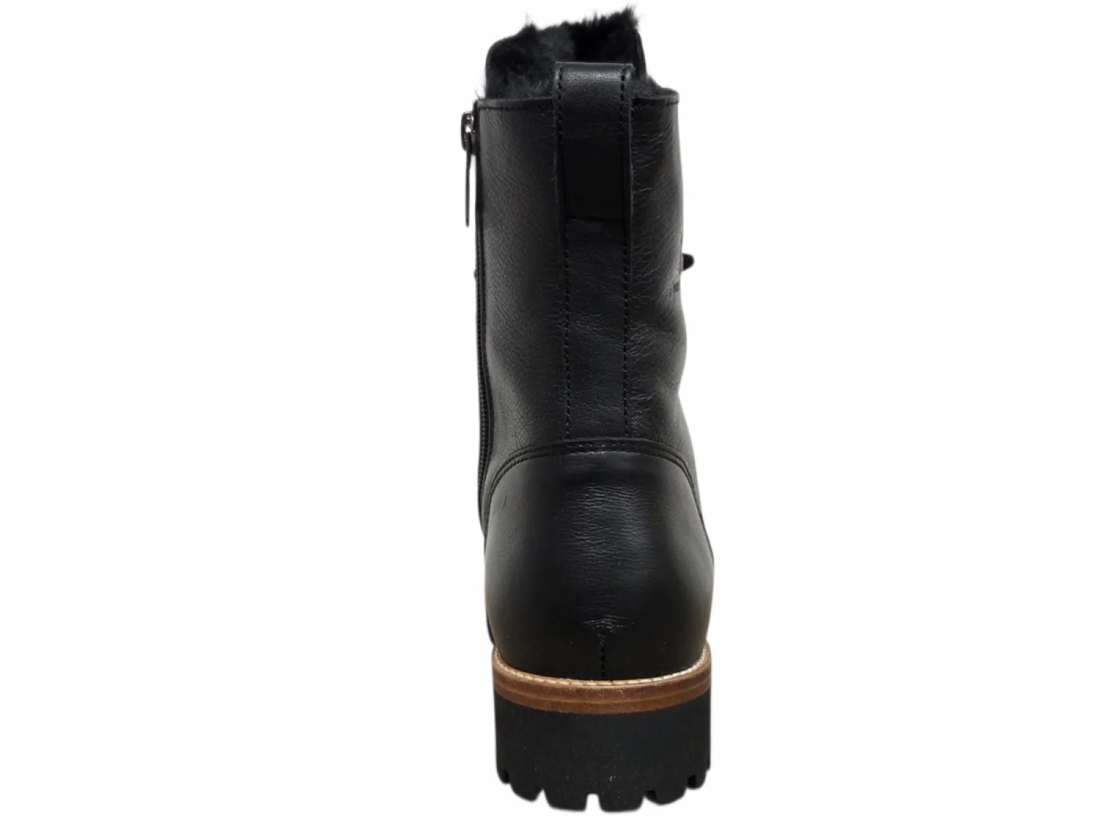Panama Jack Panama Jack Frisia B11 Veterboots Zwart Leer Dames