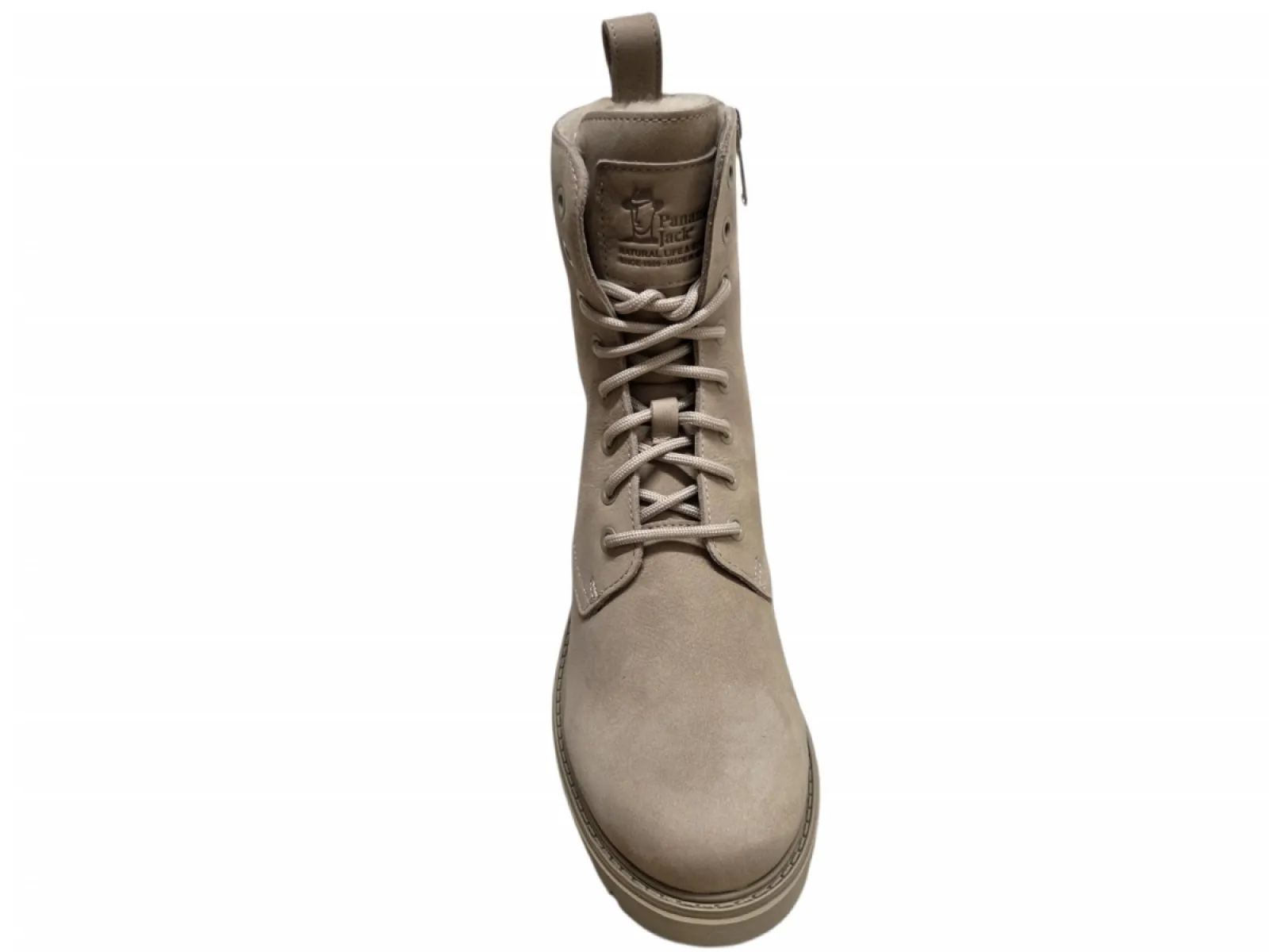 Panama Jack Panama Jack Frisia B8 Veterboots Beige Nubuck Dames Waterafstotend