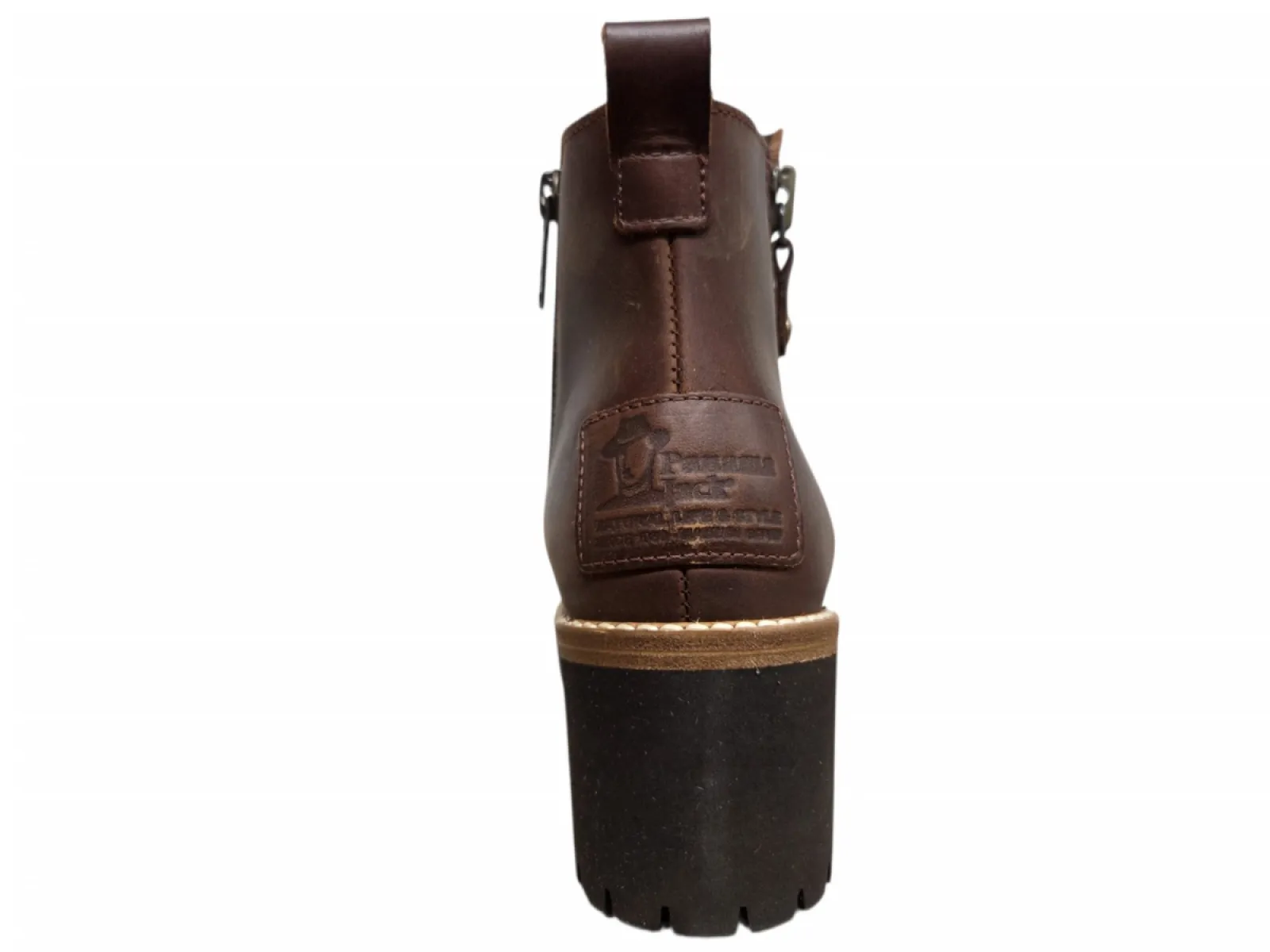 Panama Jack Panama Jack Pauline B10 Napa Cuero Bark Boots Bruin Gevet Leer Dames