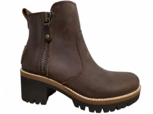 Panama Jack Panama Jack Pauline B10 Napa Cuero Bark Boots Bruin Gevet Leer Dames