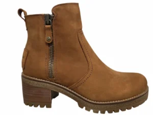 Panama Jack Panama Jack Pauline B20 enkellaarzen Warm Cognac Nubuck Dames
