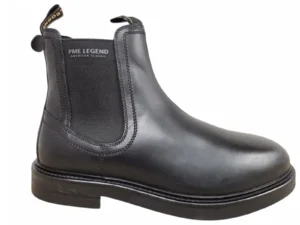 P.M.E. P.M.E. Yoke CB11 Black A00 Chelsea Boots Zwart Leer Heren