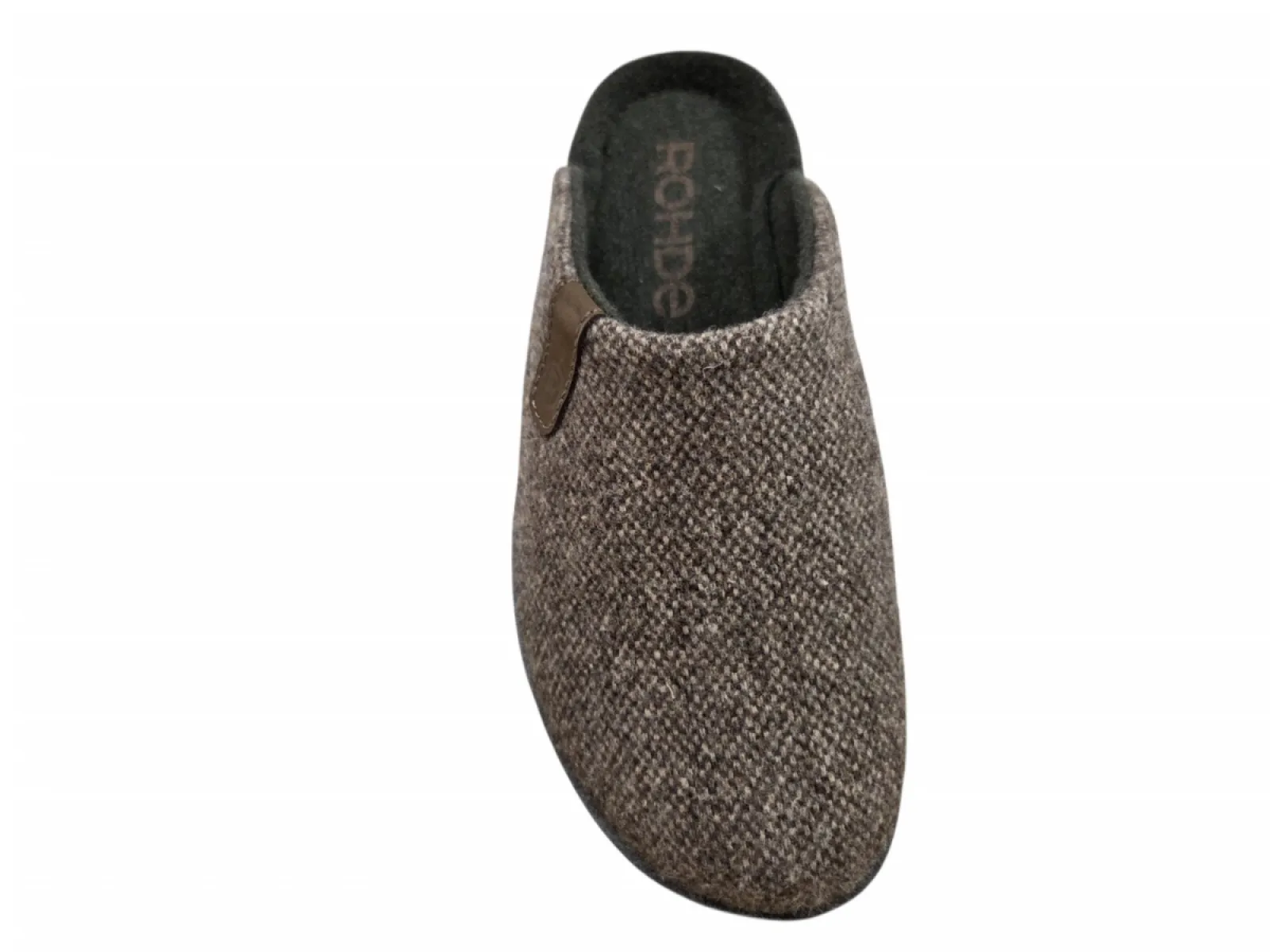 Rohde Rohde 2780 72 Pantoffels Open Sloffen Bruin Textiel Heren