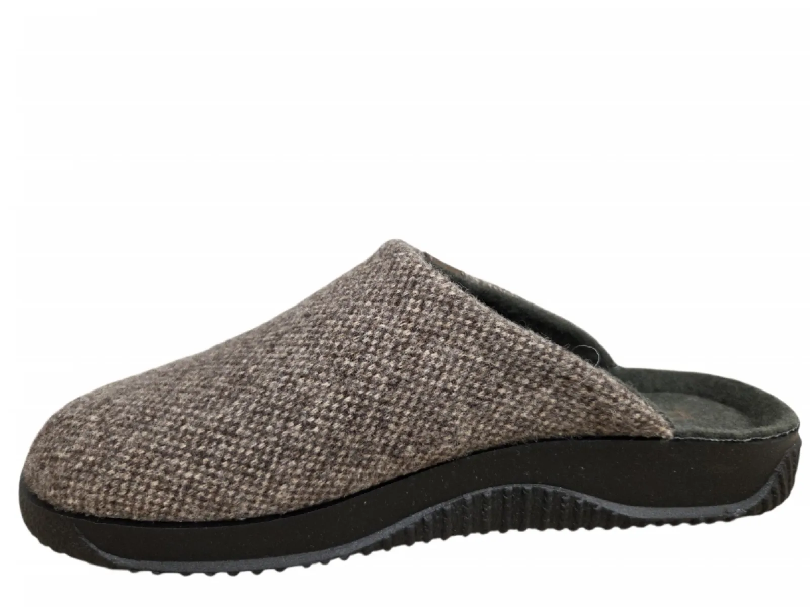 Rohde Rohde 2780 72 Pantoffels Open Sloffen Bruin Textiel Heren