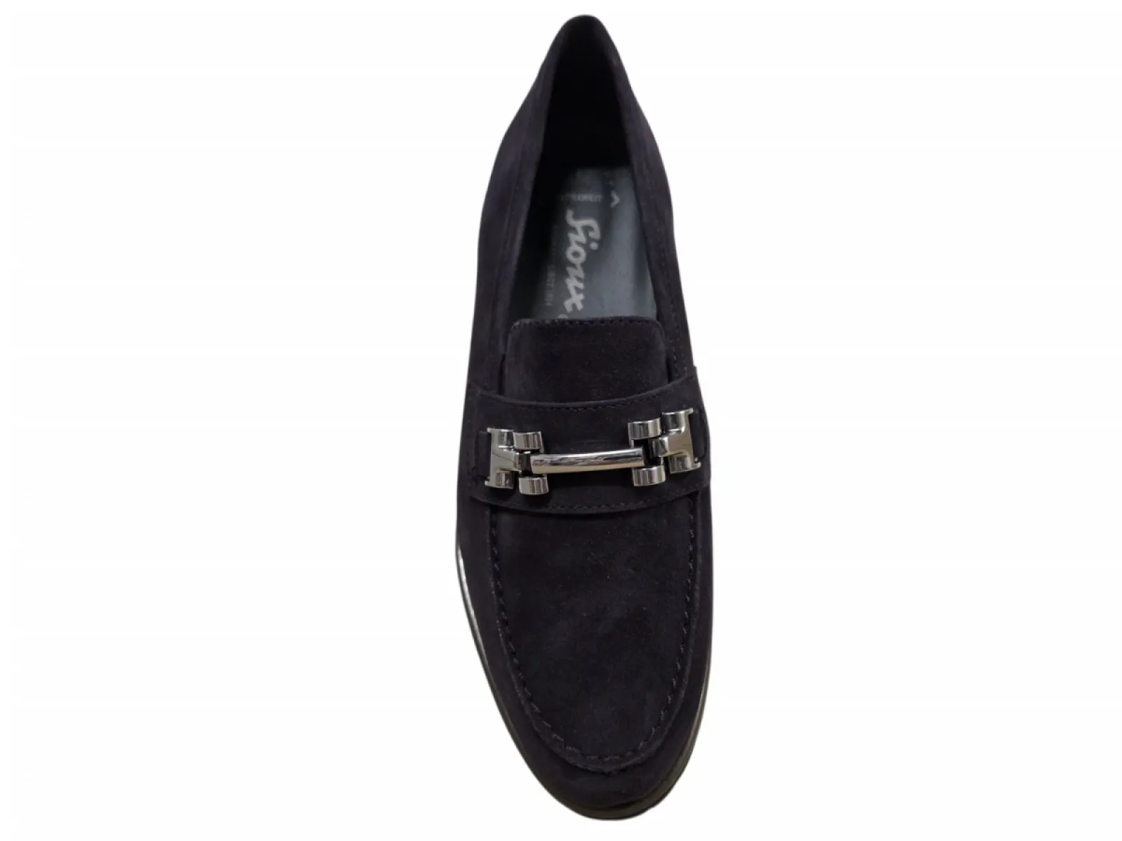 Sioux Sioux 41351 752 H Loafers Blauw Nubuck Dames Breedtemaat H