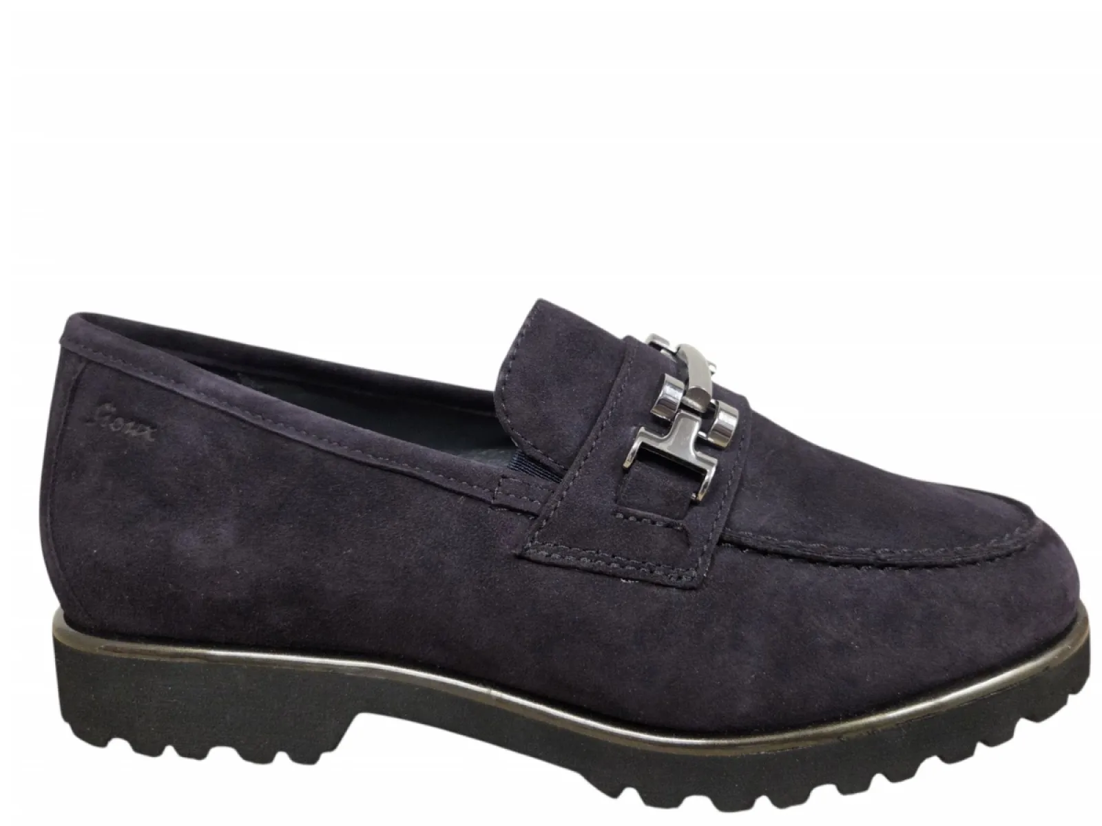 Sioux Sioux 41351 752 H Loafers Blauw Nubuck Dames Breedtemaat H