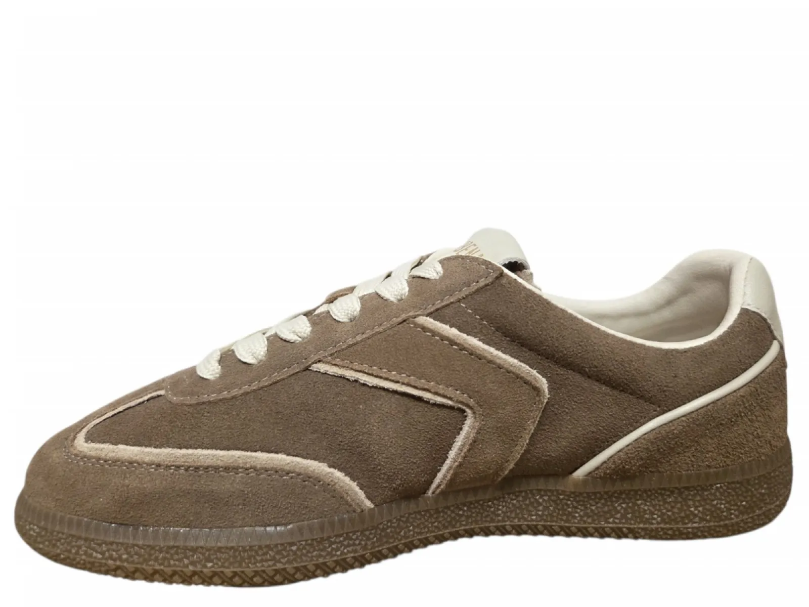Verbenas Verbenas Sound Brume Taupe Ecru Sneakers Beige Suede Dames
