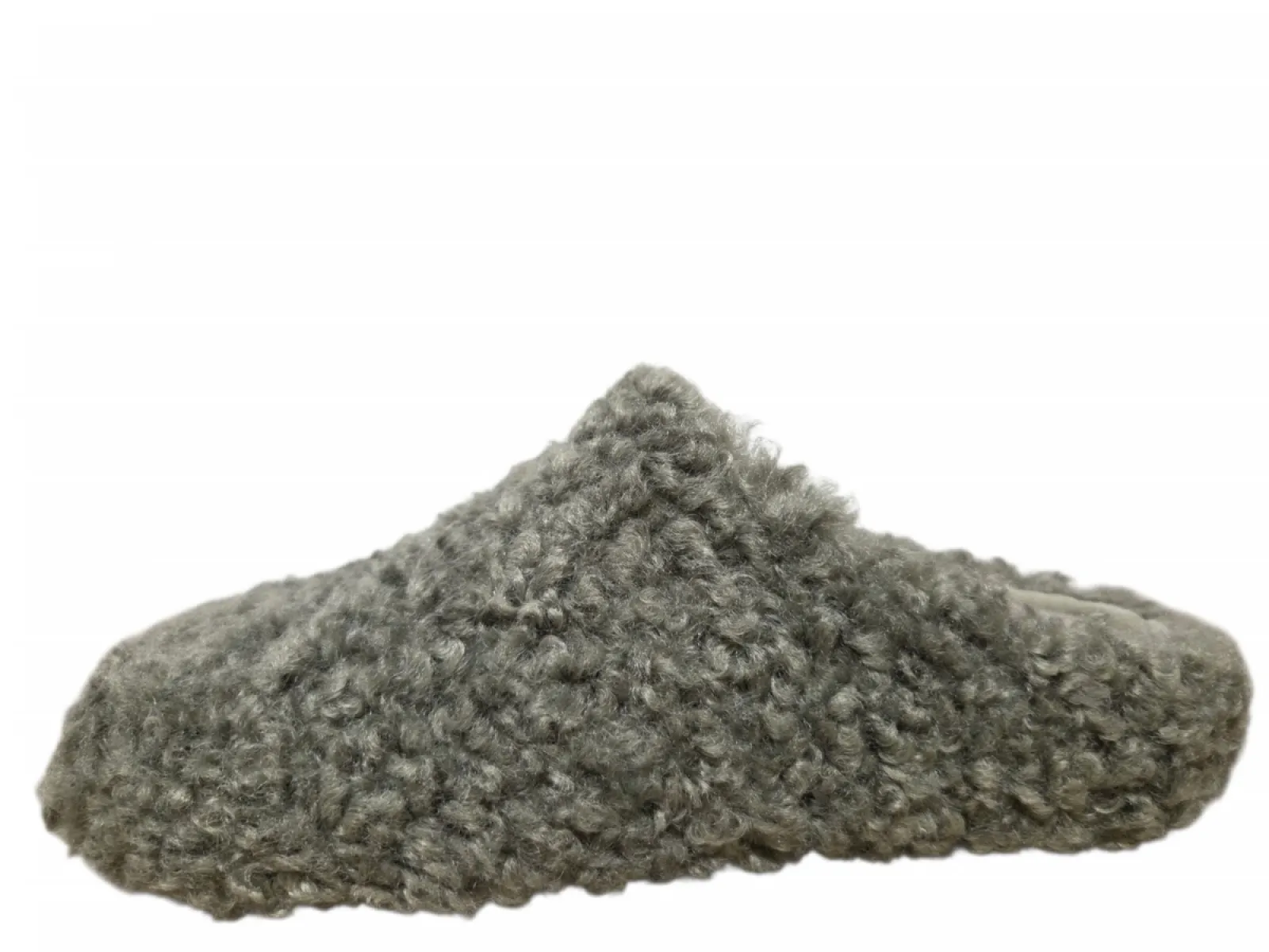 Verbenas Verbenas York Curly Verde Pantoffels Open Sloffen Groen Textiel Dames