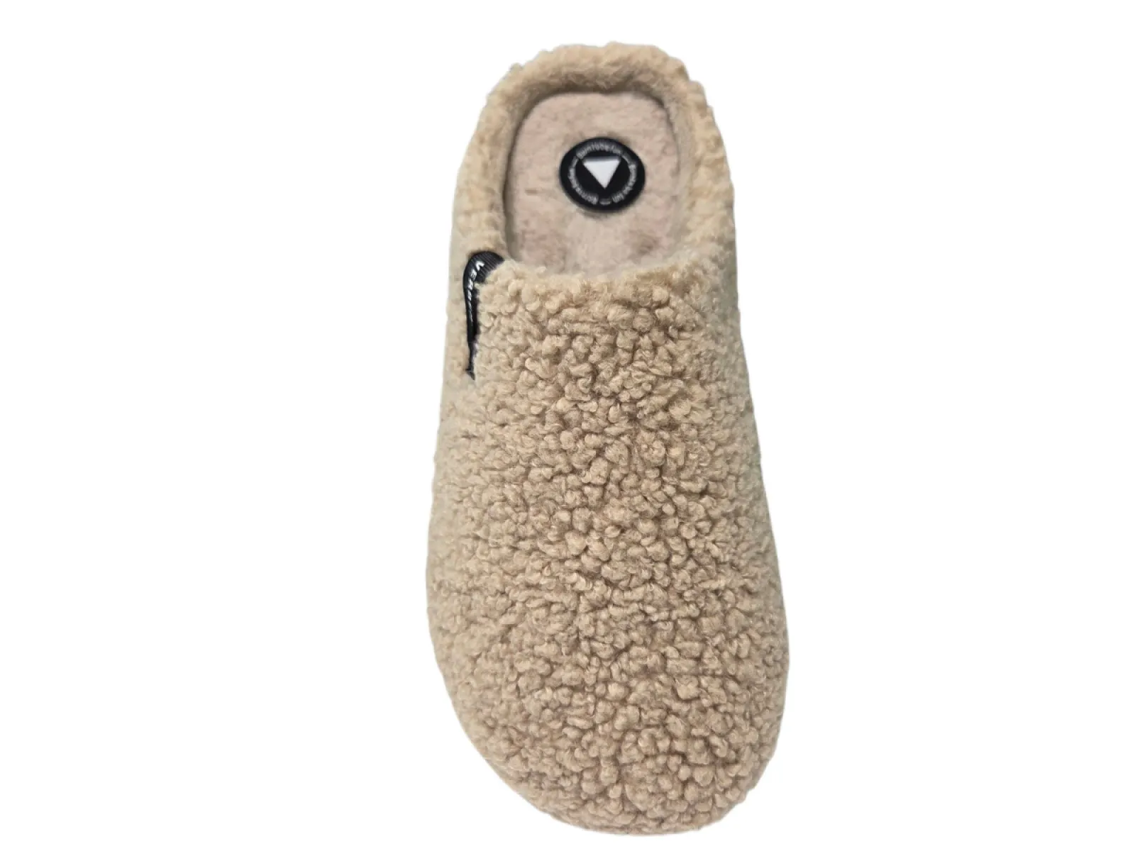 Verbenas Verbenas York Nairobi Beige Pantoffels open Sloffen Beige Textiel Dames