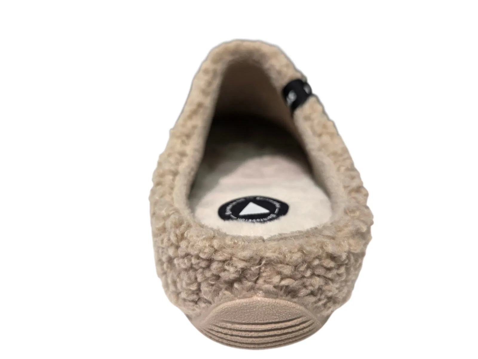Verbenas Verbenas York Nairobi Beige Pantoffels open Sloffen Beige Textiel Dames