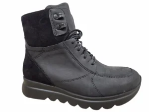 Wolky Wolky 0213512 000 Veterschoenen Zwart Nubuck Dames