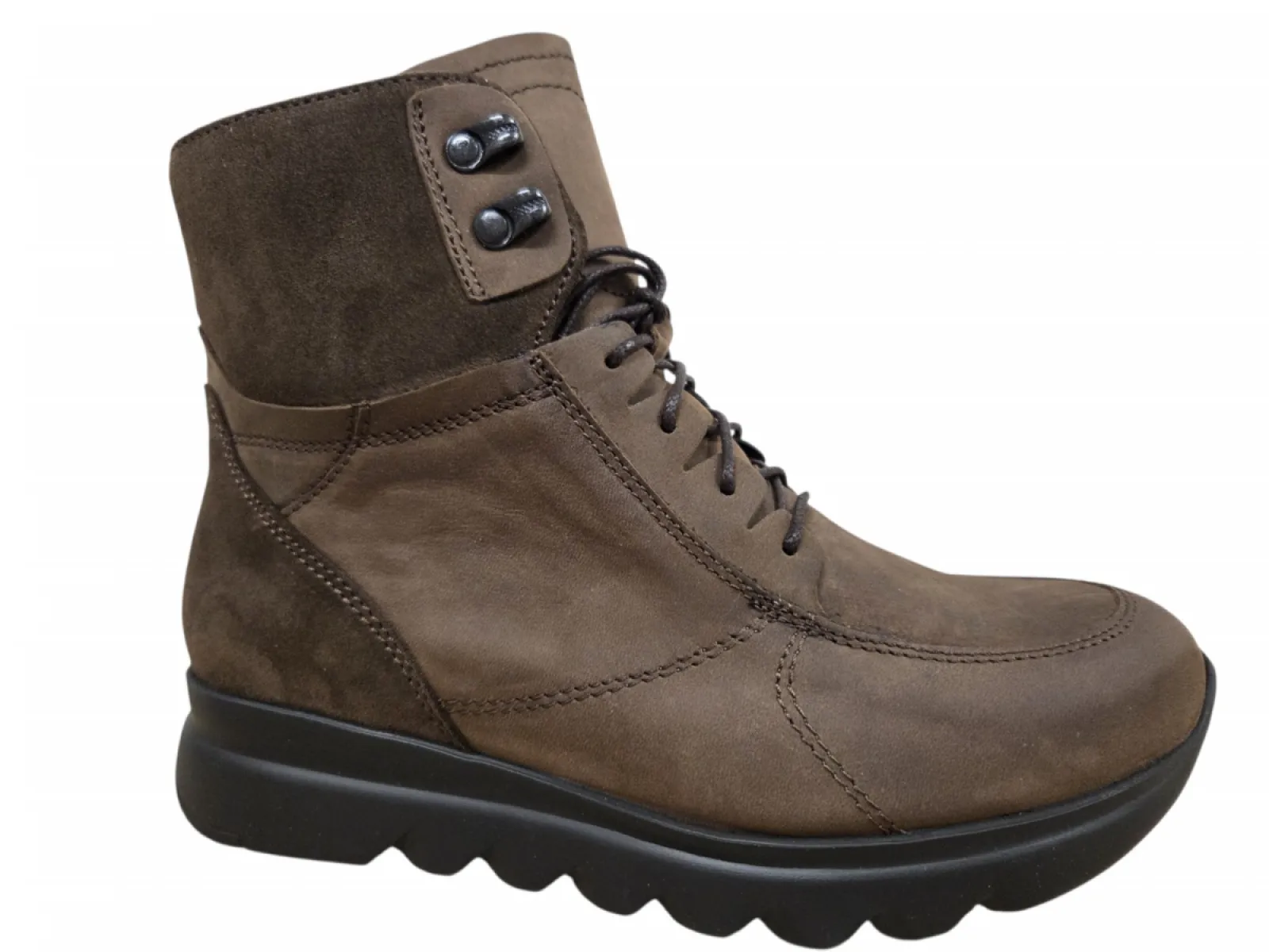 Wolky Wolky 0213512 300 Veterschoenen Bruin Nubuck Dames