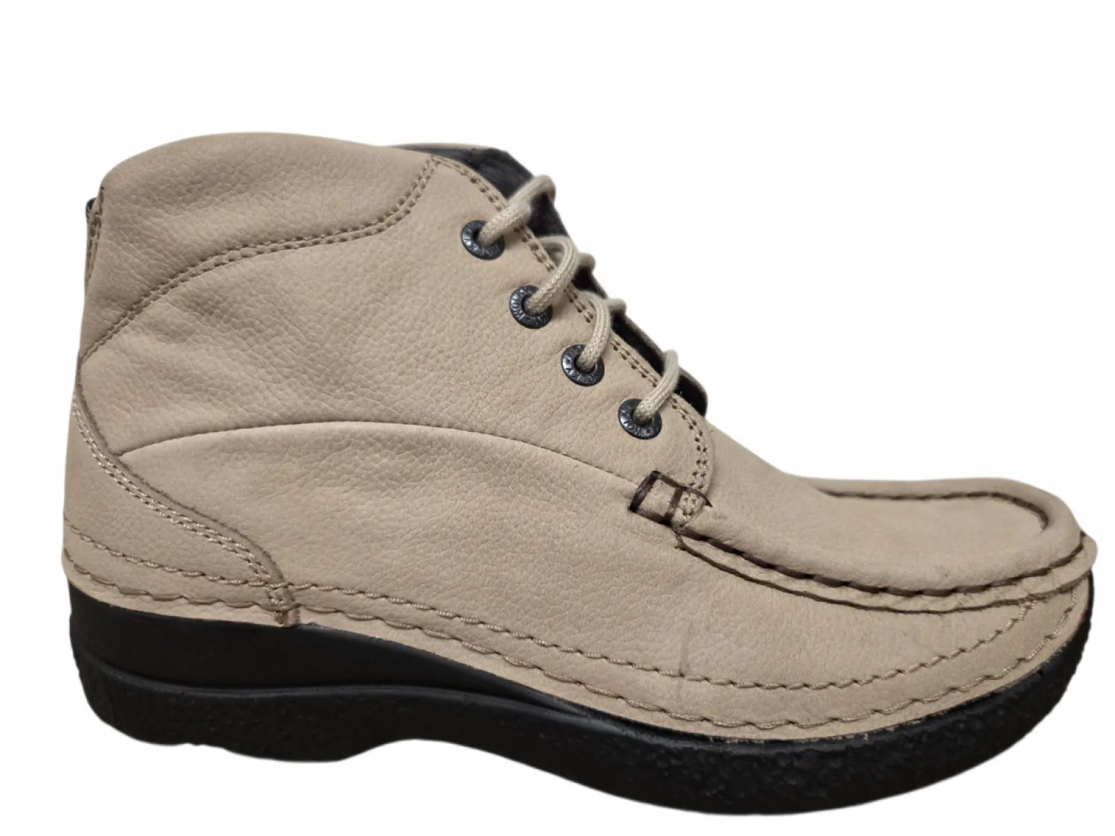 Wolky Wolky 0624211 125 Veterschoenen Gebroken Wit Leer Dames