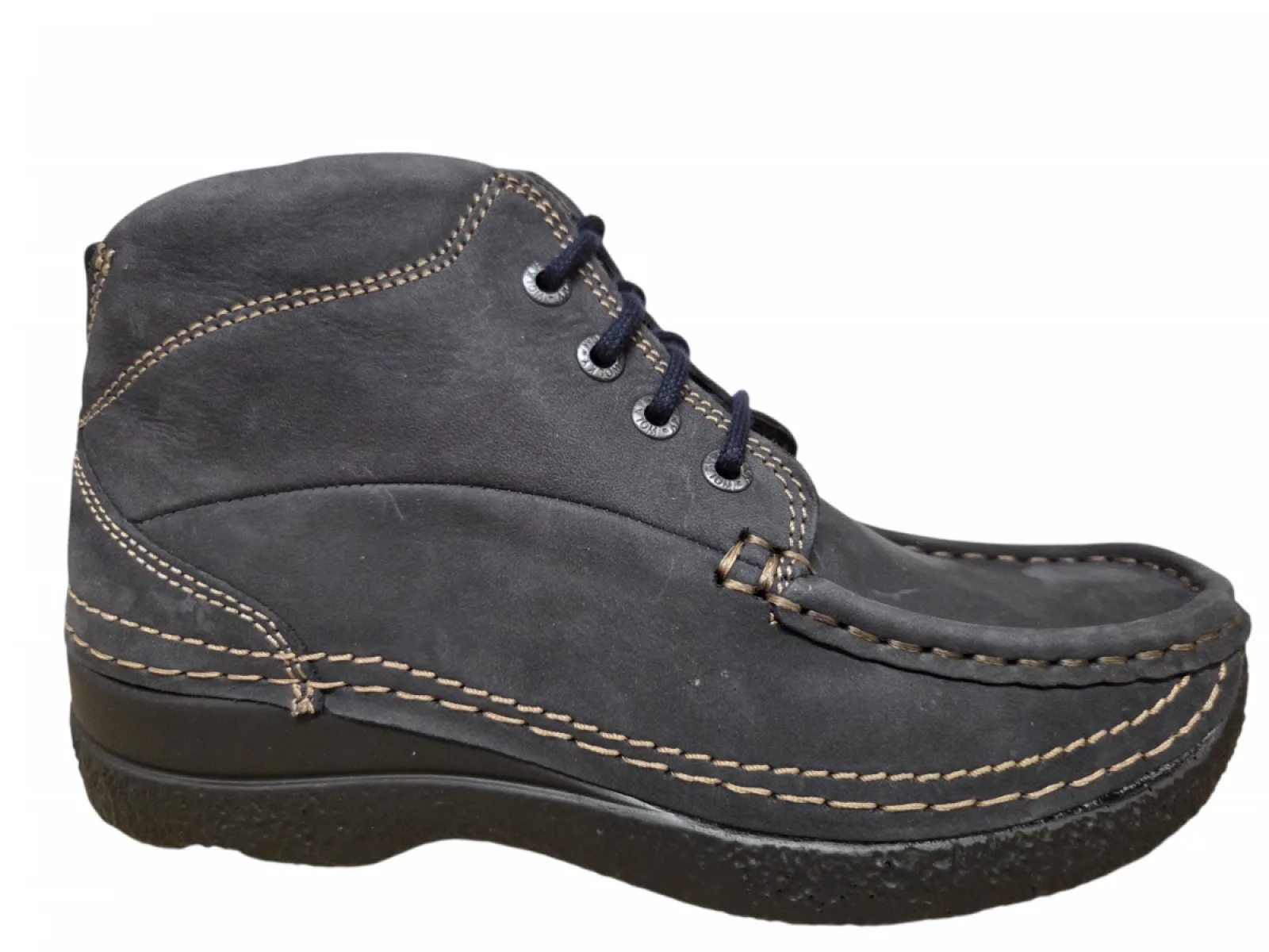 Wolky Wolky 0624216 800 Veterschoenen Blauw Nubuck Dames