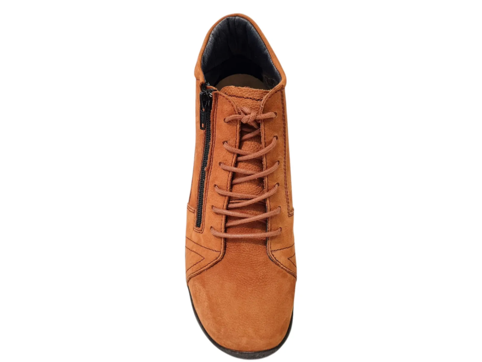 Wolky Wolky 0660611 430 Veterschoenen Cognac Nubuck Dames