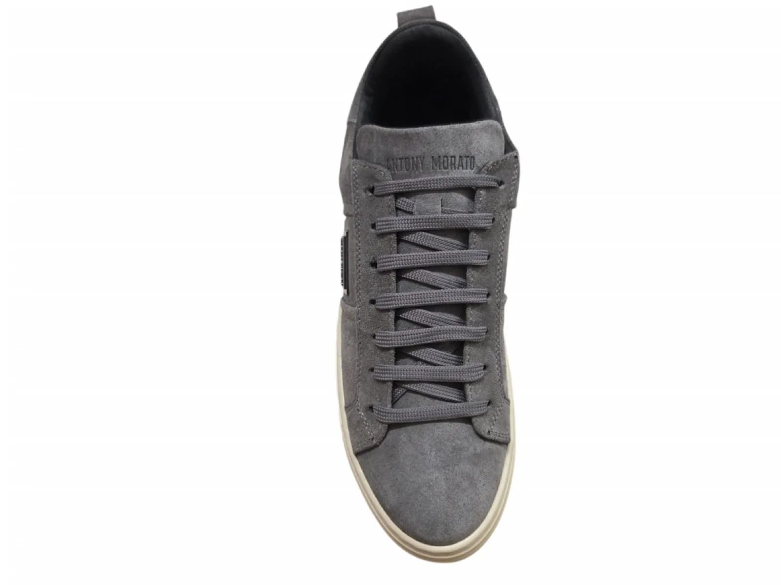 Antony Morato Antony Morato MMFW01937 9073 Clay Sneakers Grijs Suede Heren