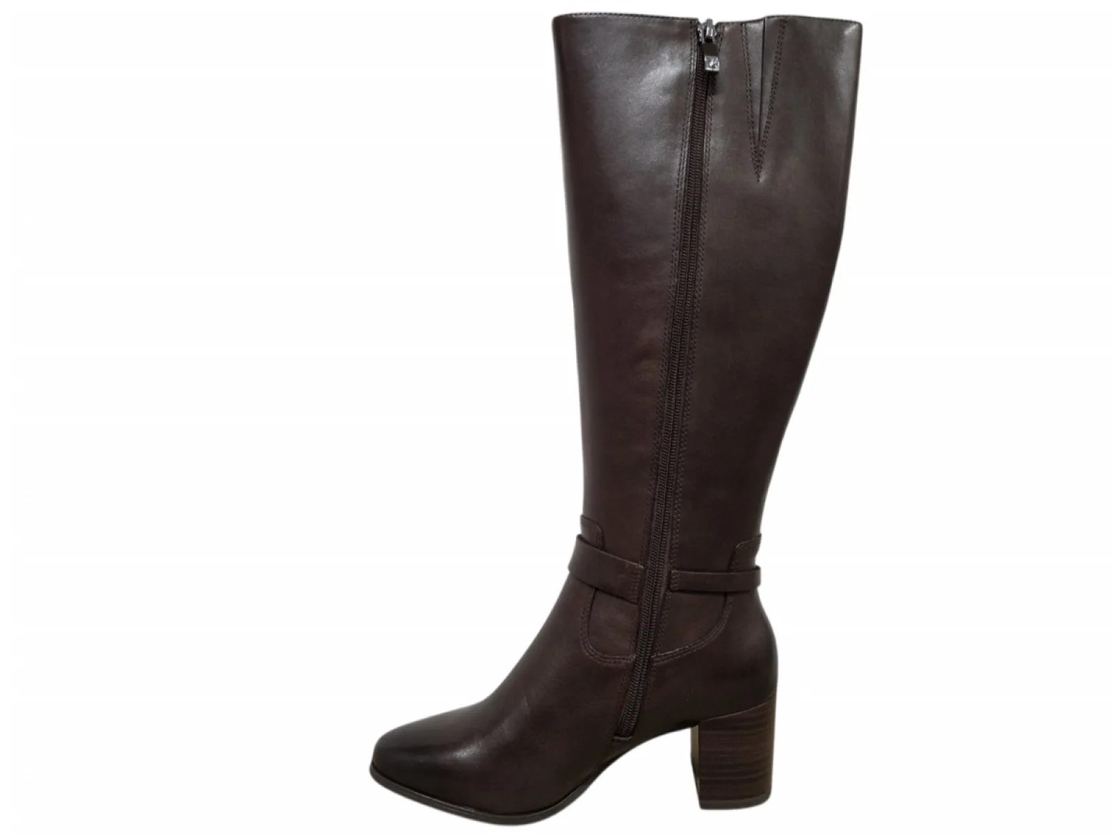 Caprice Caprice 9-9-25528-47 337 DK Brown Lange Laarzen Bruin Leer Dames