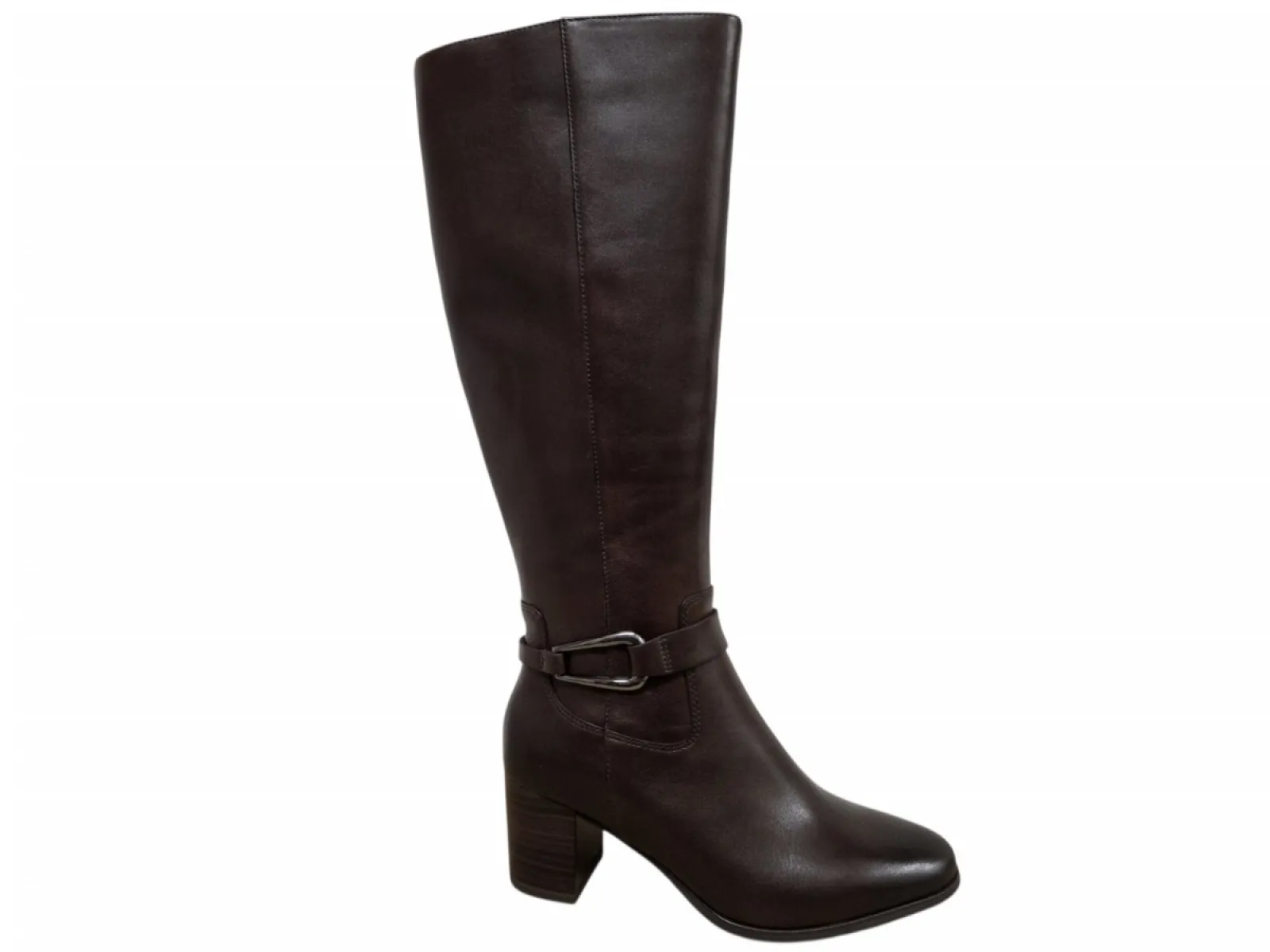 Caprice Caprice 9-9-25528-47 337 DK Brown Lange Laarzen Bruin Leer Dames