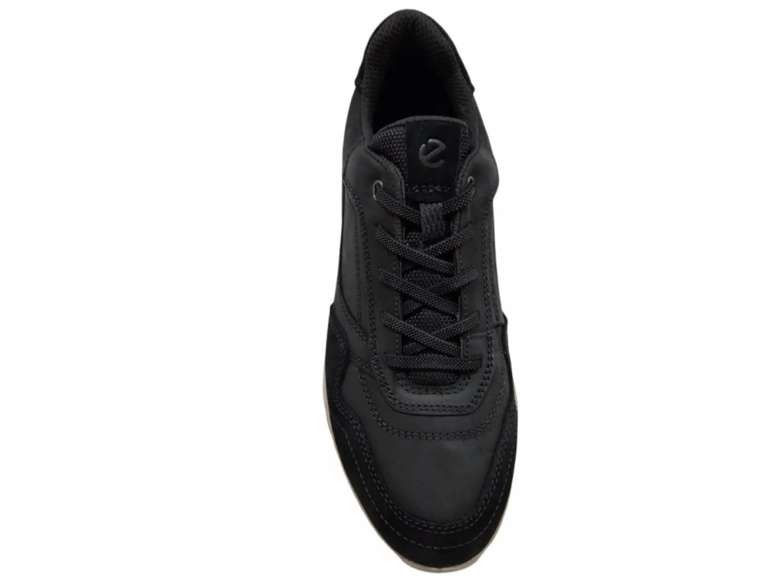 Ecco Ecco 835454 51052 Sneakers Zwart Nubuck Heren